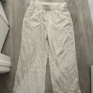 H&M BEIGE PANTS